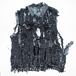 『Nurse Naoya』cut out denim vest
