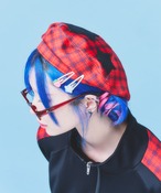 ちぇっくお星さまベレー帽(レッド/ピンク)