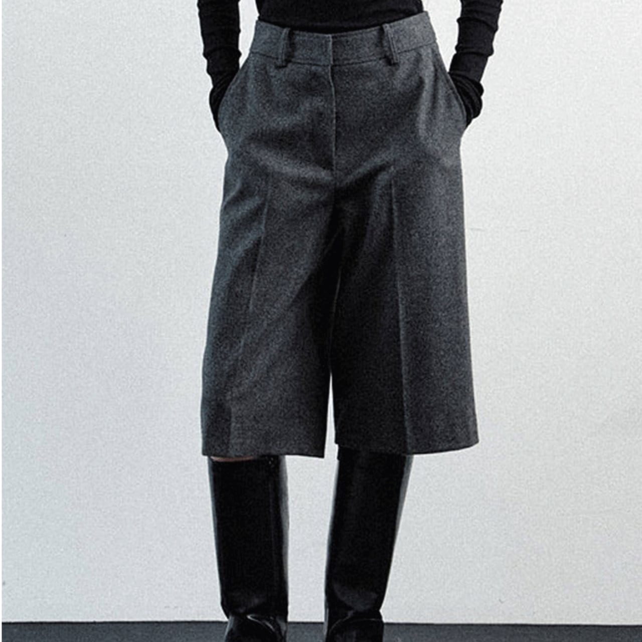 センタープレスハーフパンツ JC0170