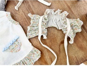 予約  【pecoramou select】Rave Dress + Cape SET（Skyblue）