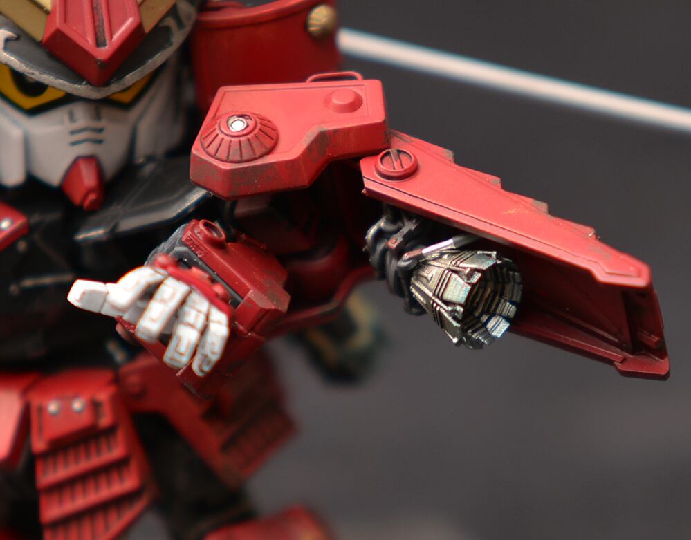 3Dプリンター製オリジナルハンドガード タミヤ塗装 裸の男爵:3Dプリントハンドガードの塗装と問題点。