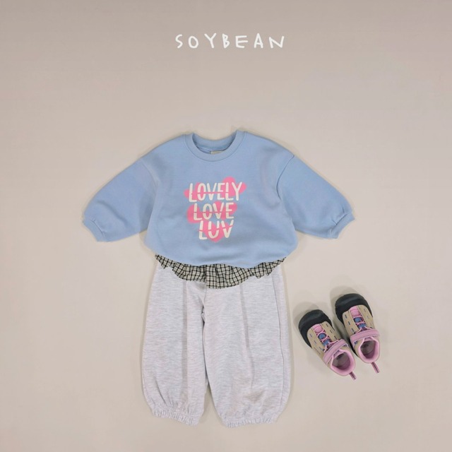 《送料無料》予約:チェックスカートジョガーパンツ【soybean】