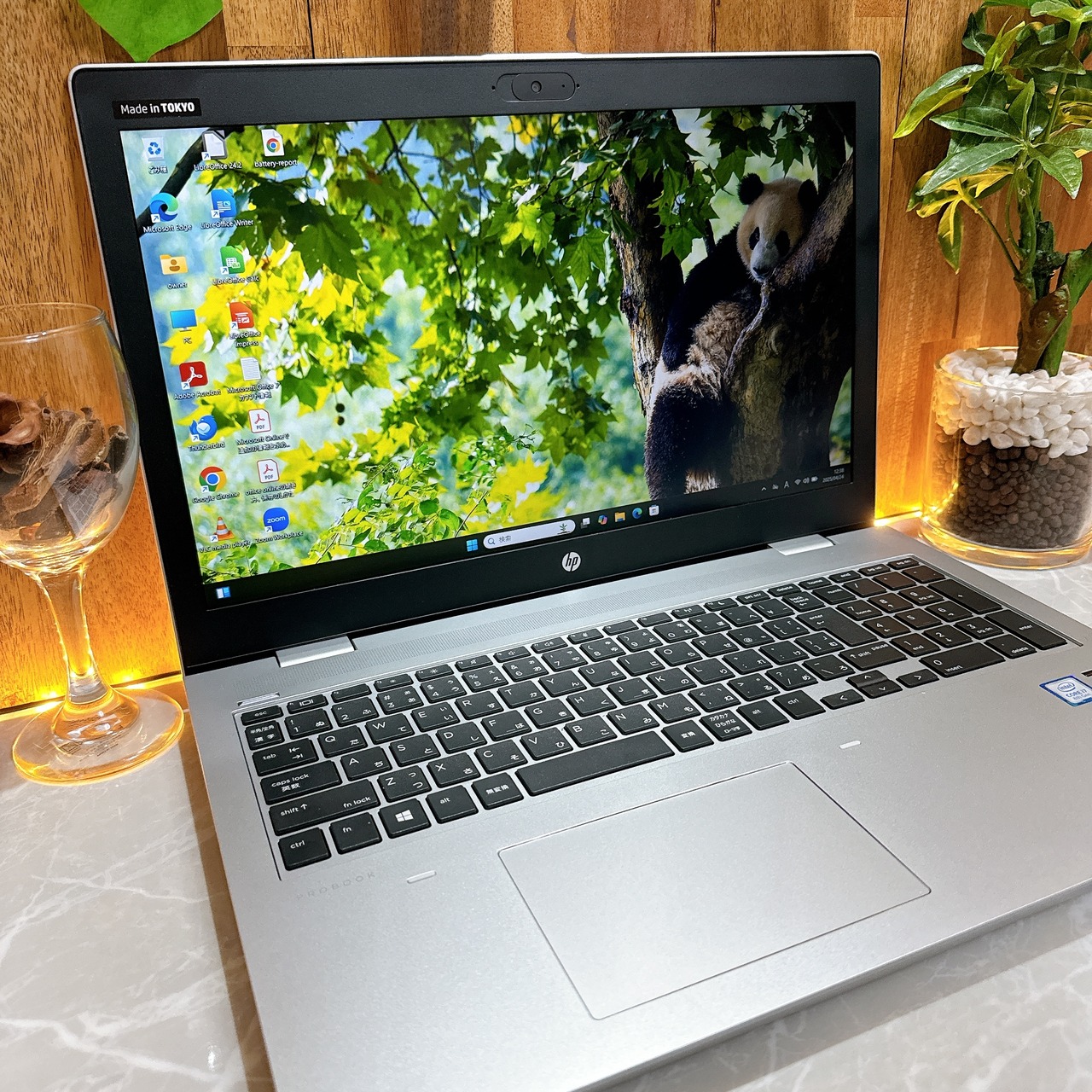 美品/ HP Probook 650 G4/フルHD/在宅ワークに最適なノートPC/i7第8世代 /メモリ8GB/保証付