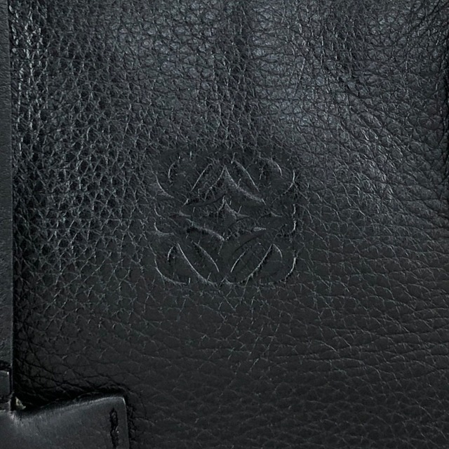 LOEWE ロエベ アマソナ28 ハンドバッグ ブラック アナグラム レザー ミニボストン vintage ヴィンテージ オールド jti3x5