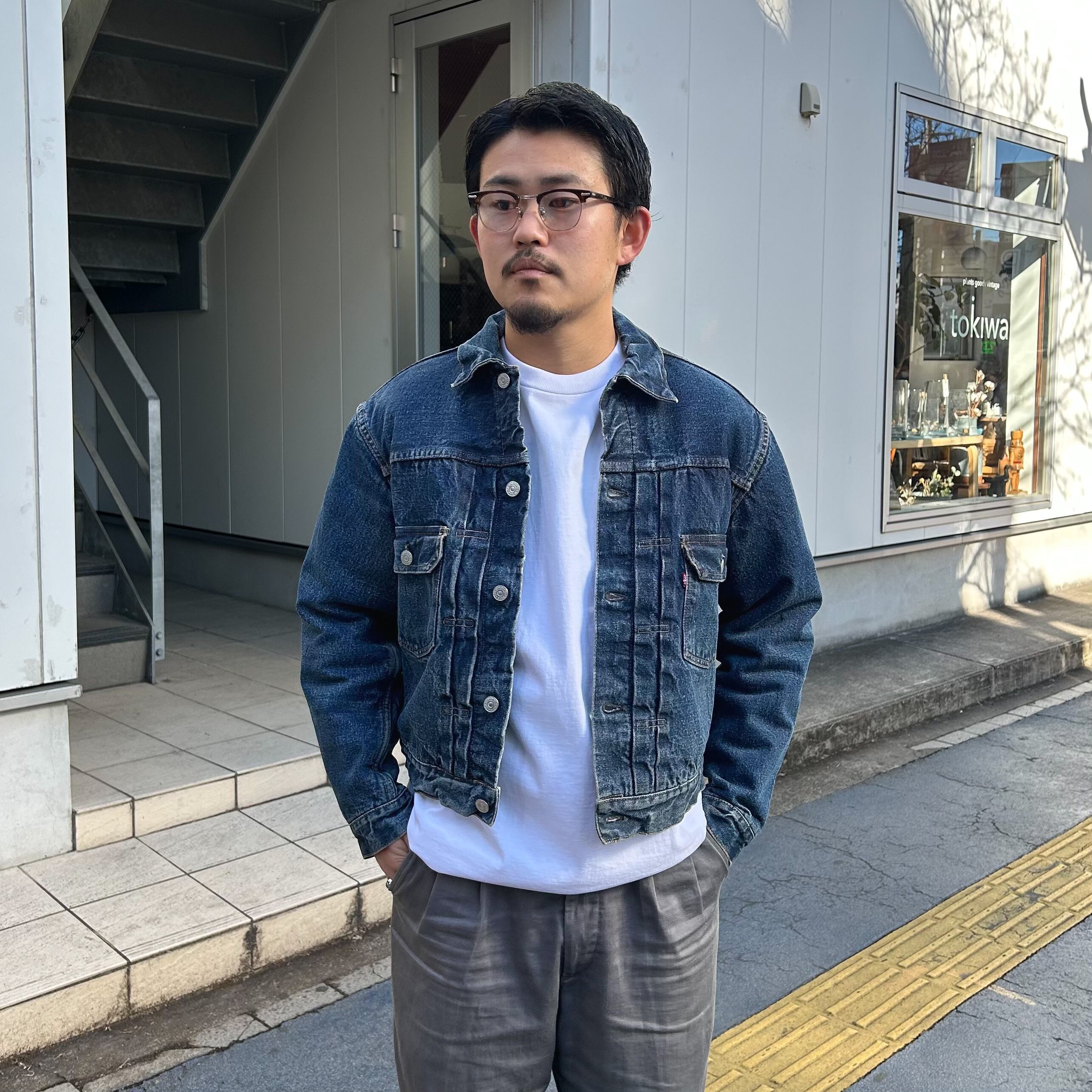 50's LEVI'S 517XX 接ぎ付き Denim Jacket 42 / リーバイス 50's LEVI'S 517XX 接ぎ付き Denim Jacket 42 / リーバイス