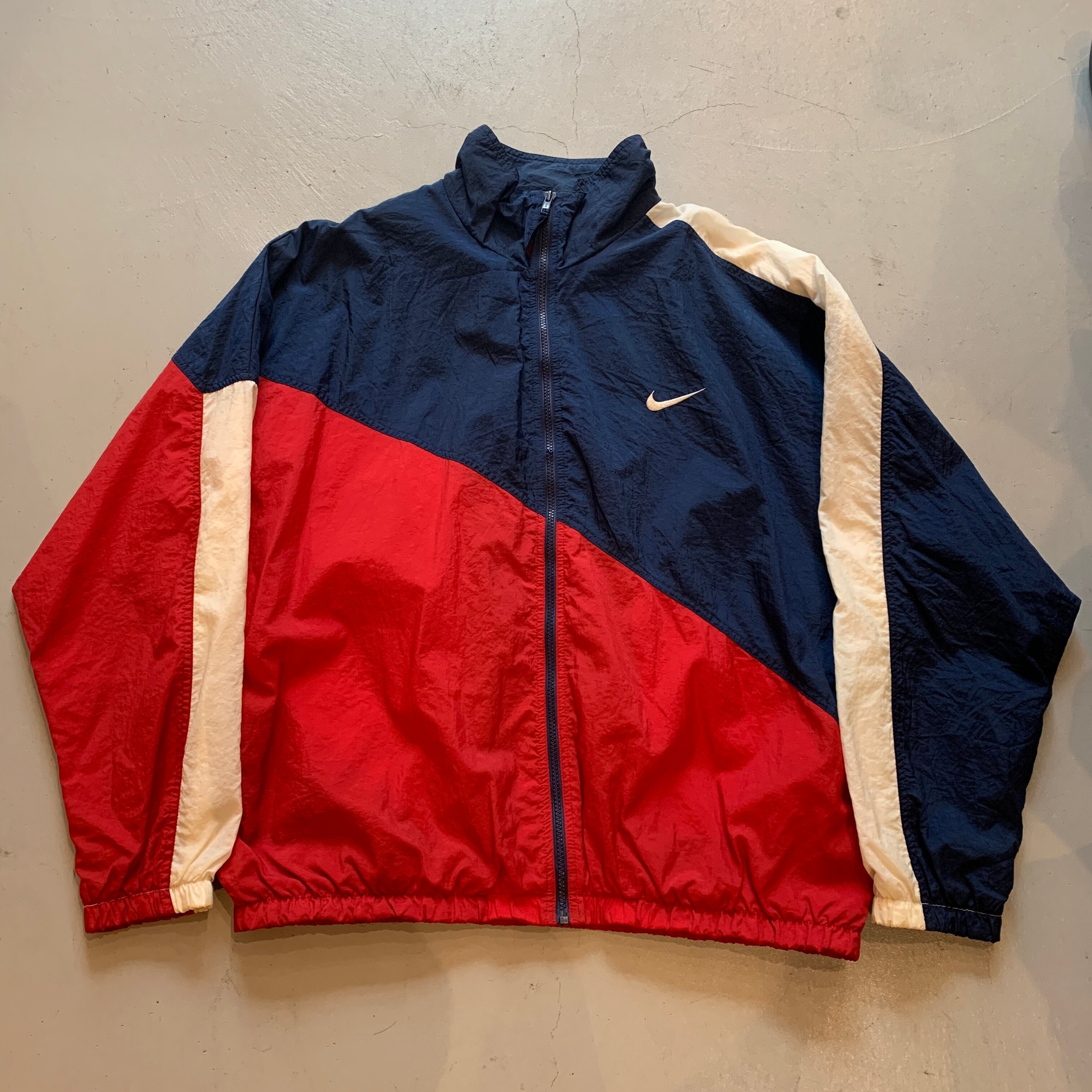 90s NIKE nylon zip-up blouson【高円寺店】 | What
