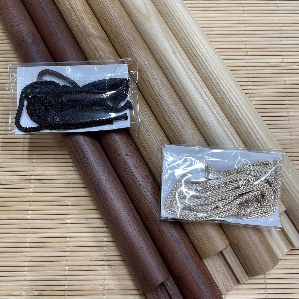 手ぬぐい掛け軸棒（紐タイプ） | 手ぬぐい 染の安坊