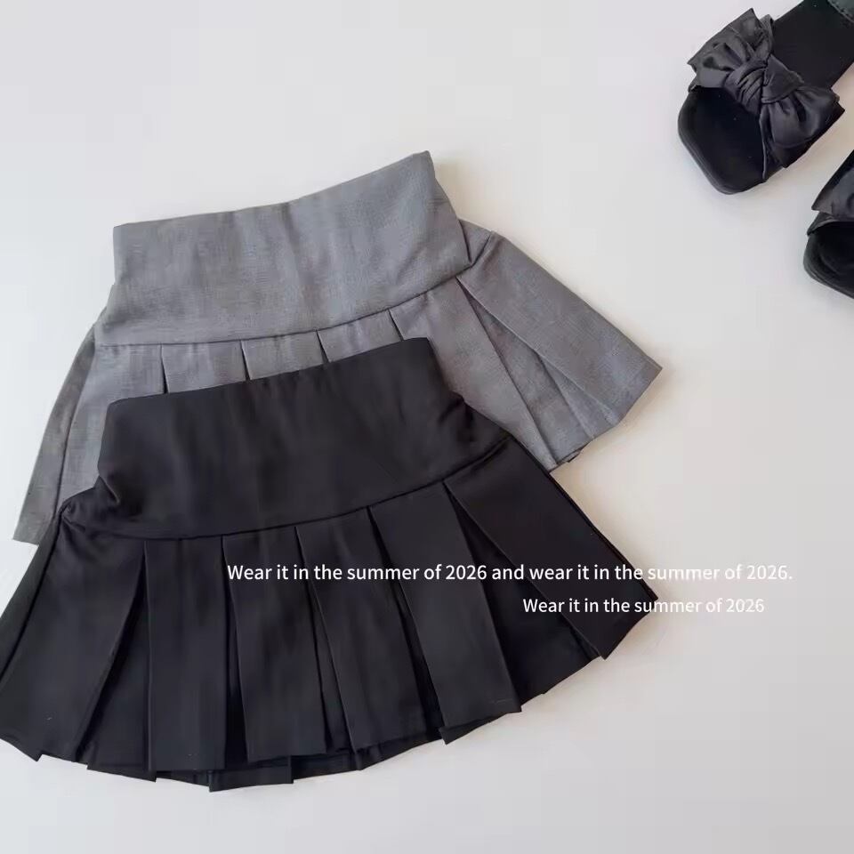 プリーツミニスカート