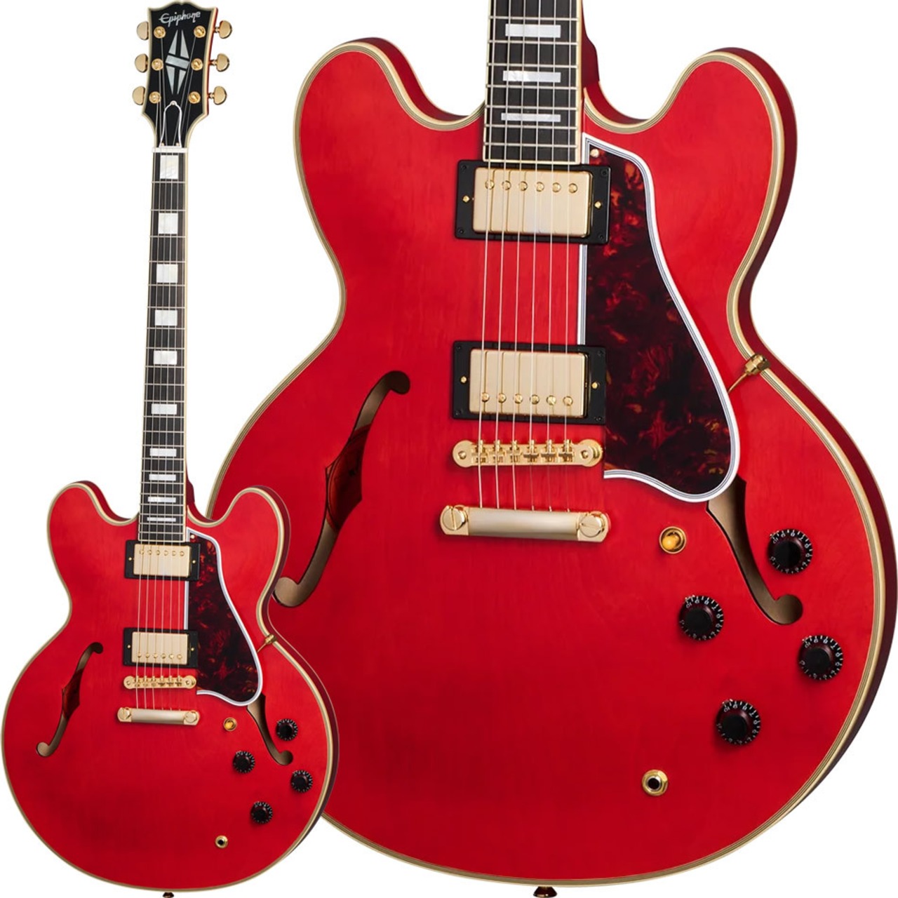 Epiphone Inspired by Gibson Custom 1959 ES-355 (Cherry Red) [ギブソン・ヘッド採用モデル]
