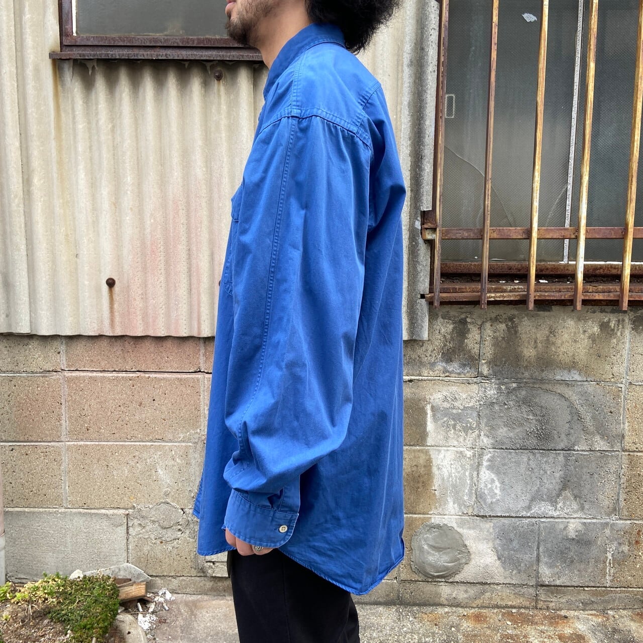 トミーヒルフィガー 90s ラガーシャツ 極厚コットン L 紺 刺繍 輸入 古着 TOMMYHILFIGAR/トミーヒルフィガー】ラガーシャツ | 古着屋KAKAVAKA