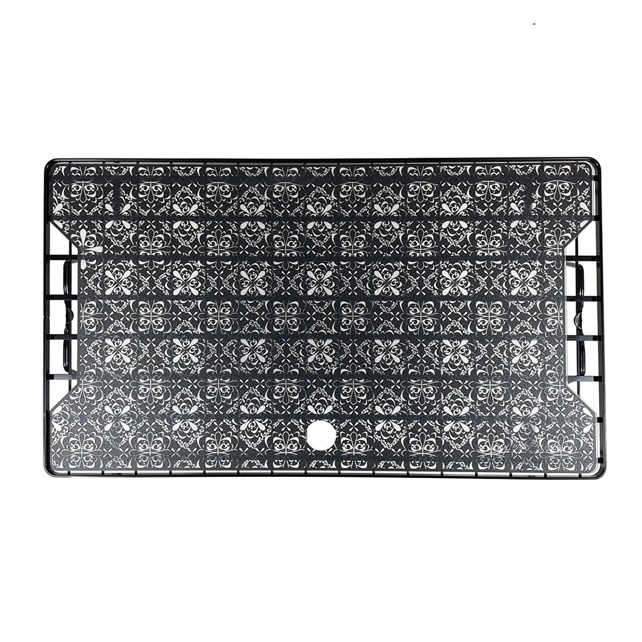 wantkey camp フィールドラック用天板 ブラック CAMP GEEKS