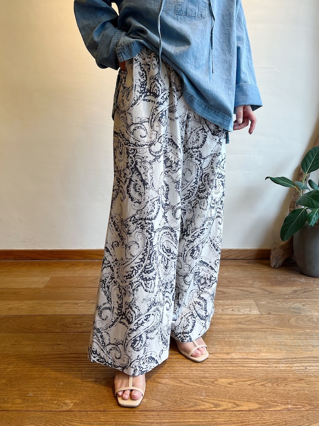 SACRA / ペイズリーパンツ
