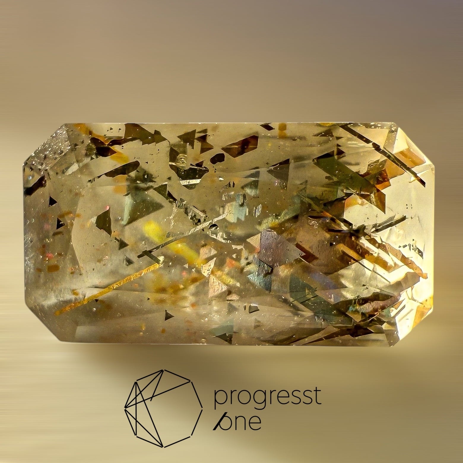 レインボーラティスサンストーン0.72ct | progresstone