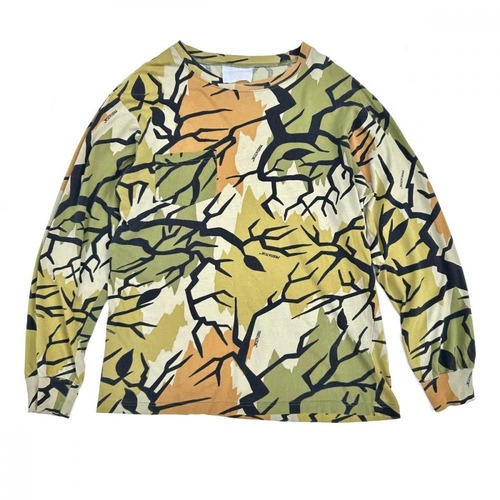 Vintage Tree Camo Large/Sleeveless Shirt [PREDATOR] [Late 1990s~] Size L~