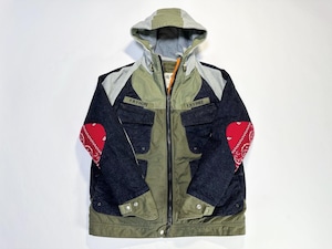 23AW Multi Material Utility Fatigue Jacket / 異素材ユーティリティファティーグジャケット