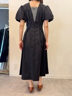 BORDERS at BALCONY BACK BORDER DRESS