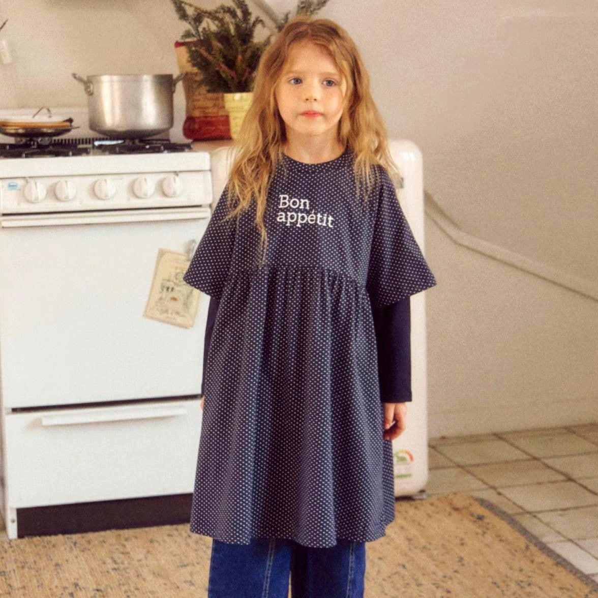 «予約»«ジュニアサイズあり» By MiMi ドットワンピース 2colors