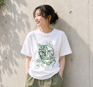 ご注文期限残りわずか！【 ねこフェス2026 イベント限定Tシャツ （小川氏作 ネコ絵ver.）】猫好きさんと一緒に「ねこフェスTシャツ」を着て会場を"猫"で埋め尽くしましょう！ねこフェスＴシャツ,大人用,（１枚）