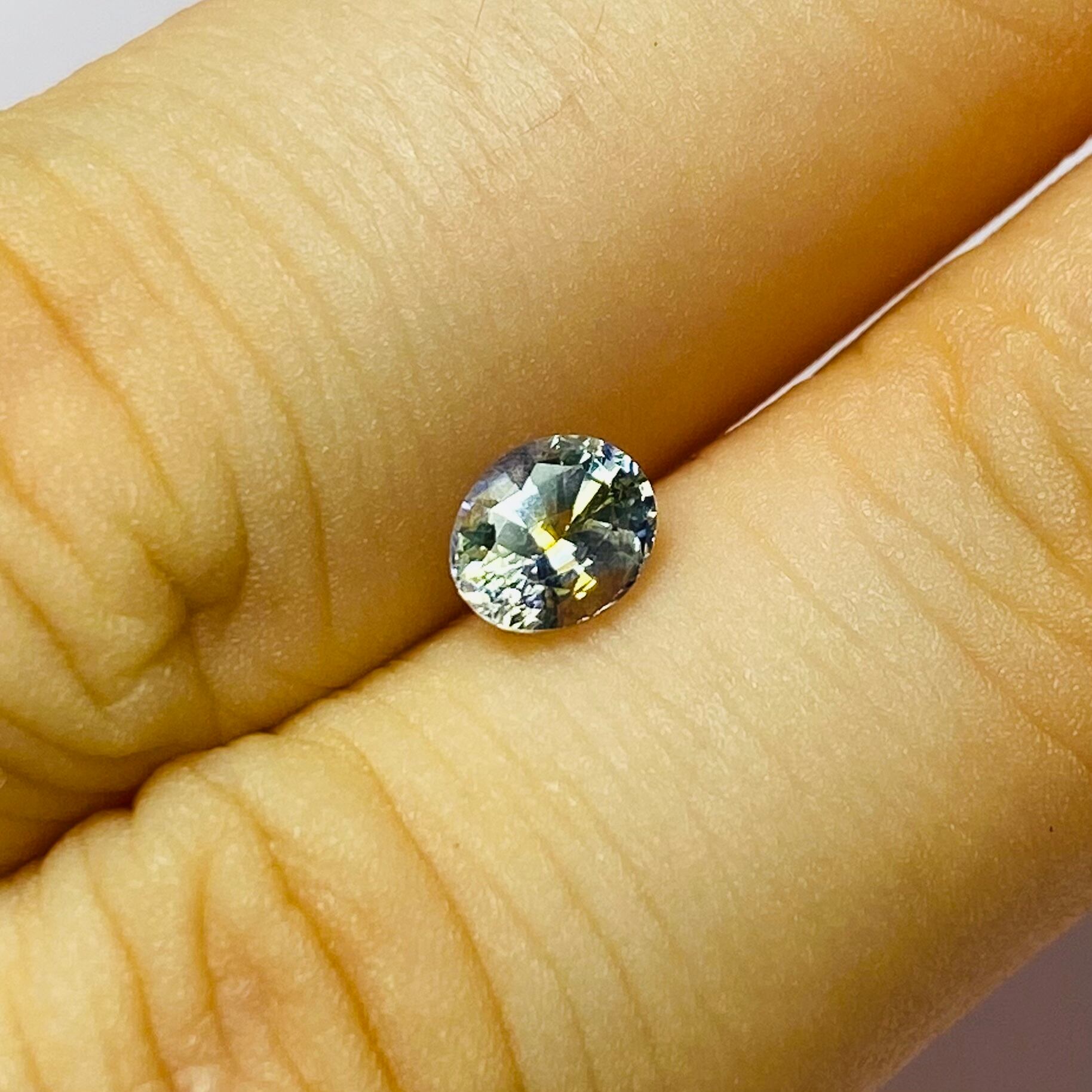 アートなバイカラーサファイア アヤメカラー