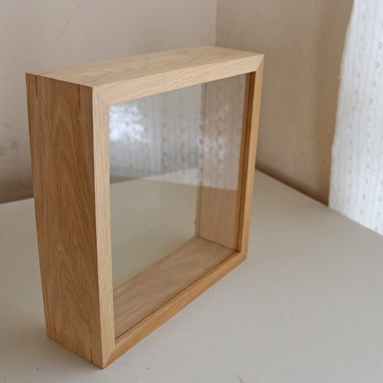 OAK WOOD ディスプレイボックス スクエア L ◇ ディスプレイボックス