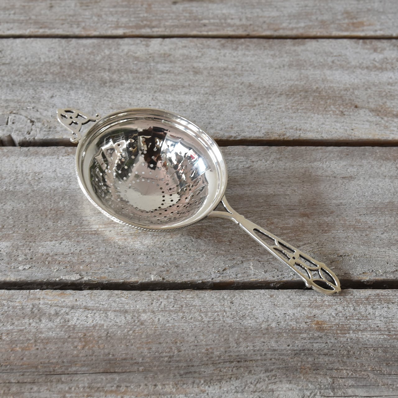 Silver Tea Strainer / シルバー（純銀） ティー ストレーナー