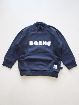 borne  MOCK SWEAT Navy Blue