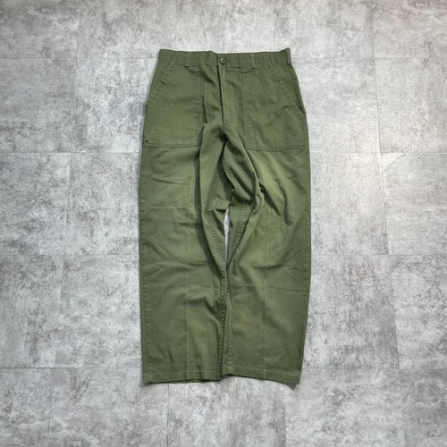 70-80s アメリカ軍 実物 OG-507 ベイカーパンツ 34/29 w31