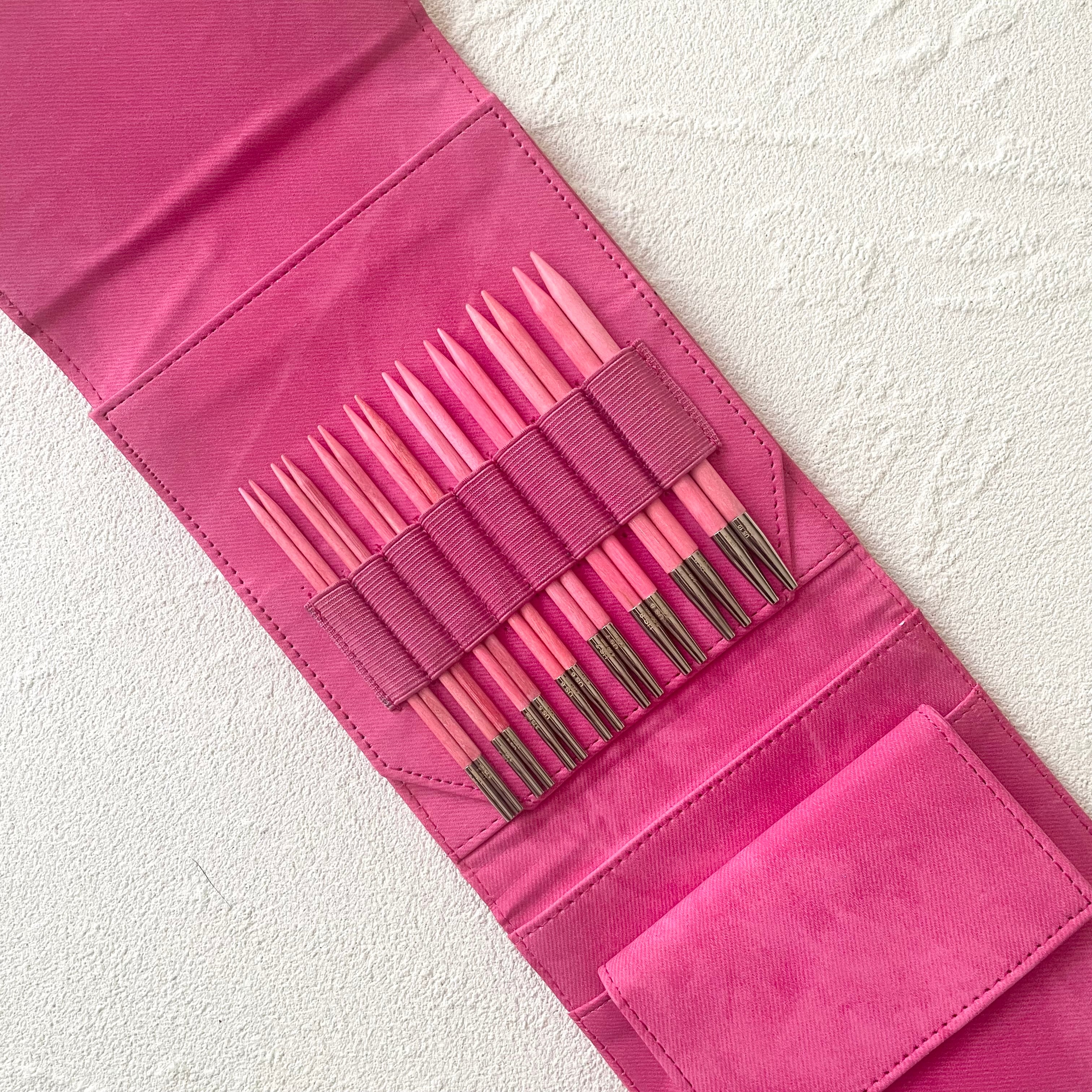 LYKKE 付け替え式輪針スターターセット Blush 針長5インチ【fuchsia