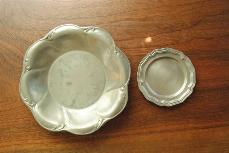 フランスアンティークプレート深皿22cm 22cmプレート6枚セット/モラン