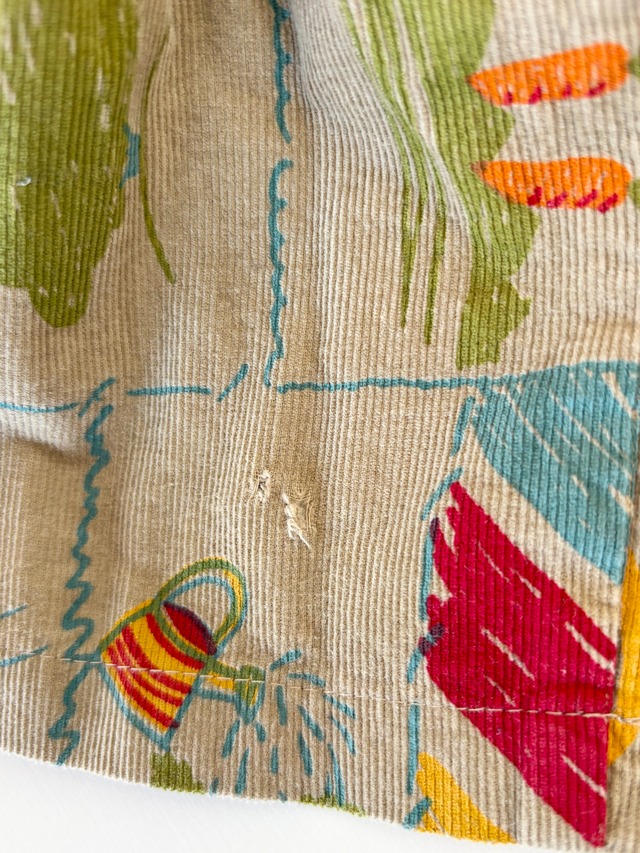 【6m相当・vintage】Precoce コーデュロイドレス