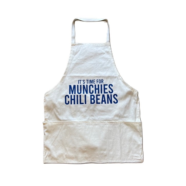 CHILI BEANS #Munchies Apron White