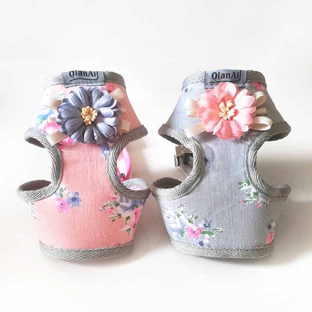 Flower Motif Cute Harness