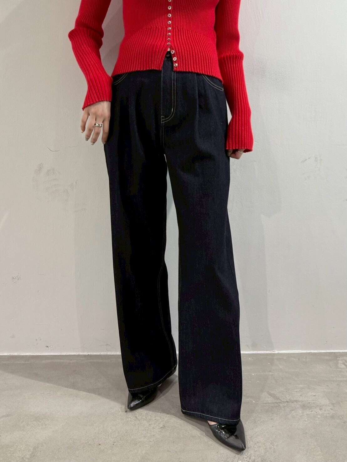 ànuke】Cocoon Knit Onepiece | LASHIC