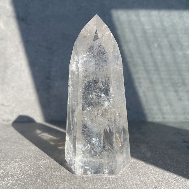 虹だらけ！ミナスジェライス産クリアクォーツ タワー23◇ Clear Quartz ◇ 天然石・鉱物・パワーストーン