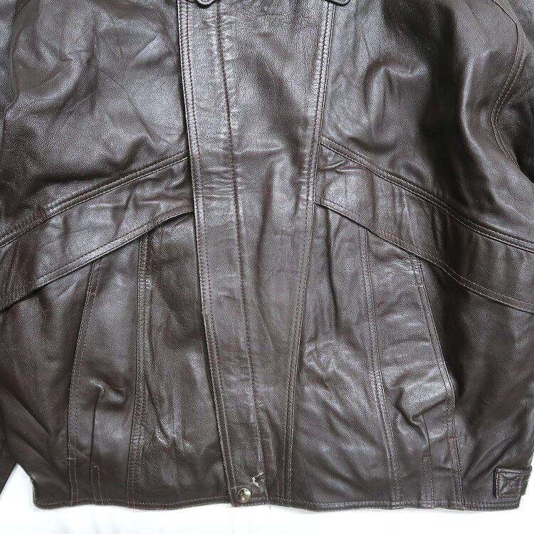 古着 90年代 OAKTON LIMITED レザージャケット ブルゾン