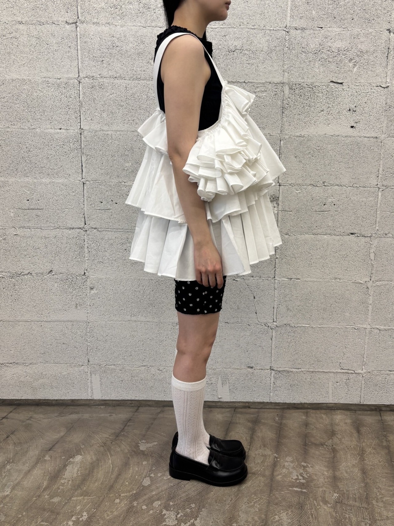 Volume camisole blouse