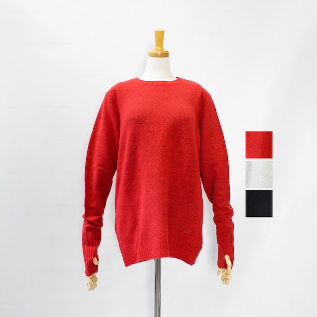 siro de labonte シロデラボンテ ウォームコットンクルーネックニット R553105 2025秋冬新作 [送料無料]
