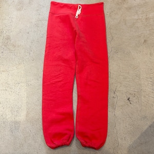 1950s HANES SWEAT PANT RED