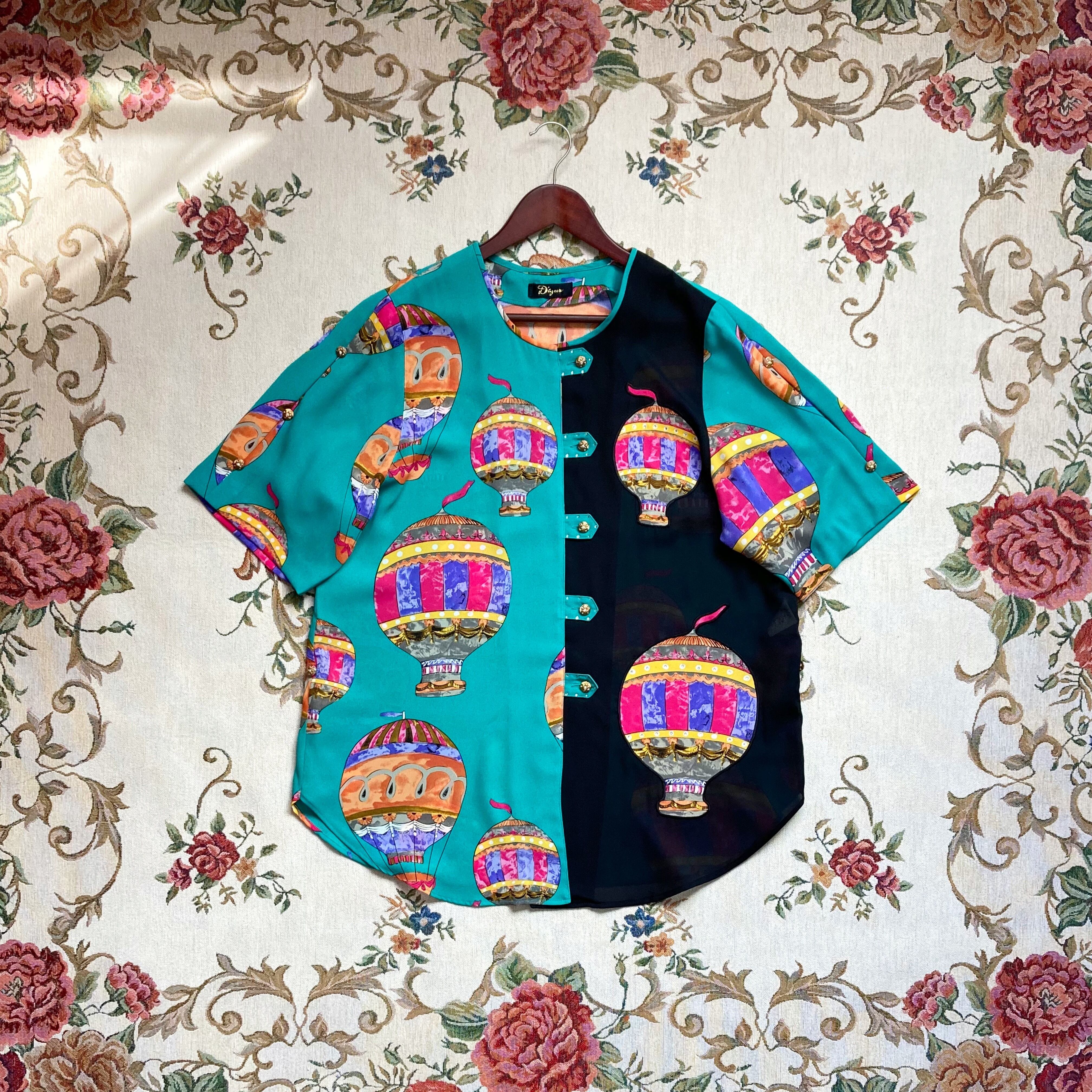 retro patterned shirt