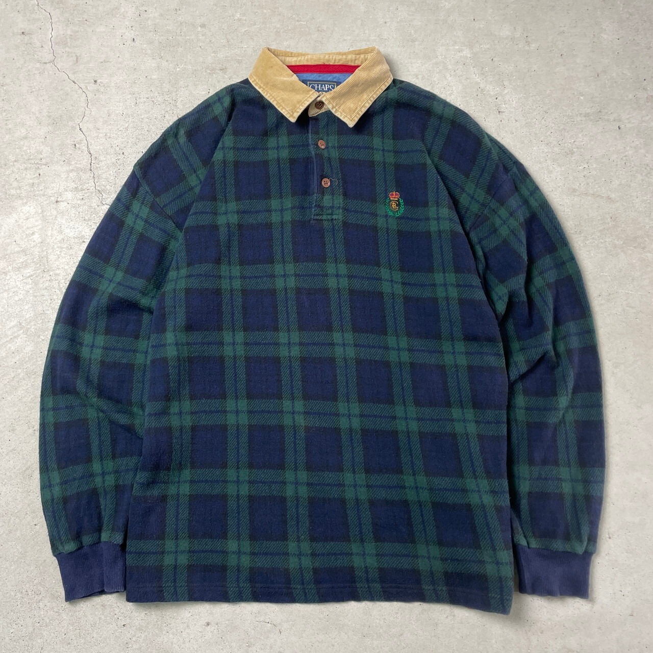 90年代 CHAPS Ralph Lauren チャップス ラルフローレン チェック 