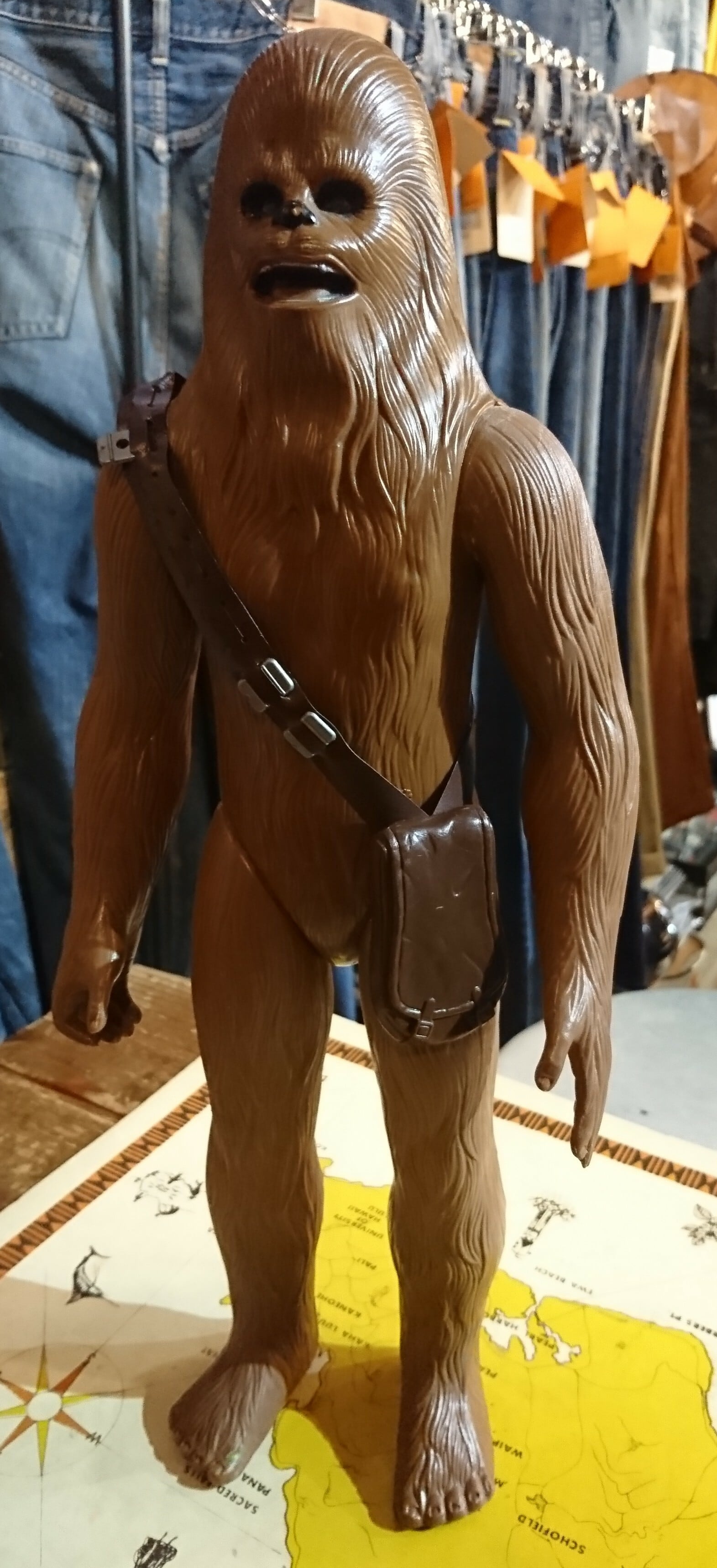 70s vintage starwars chewbacca figure old kenner gmfgi