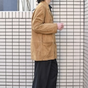 suede leather coverall