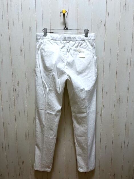 Perfection Striped Crepe Easy Pants (ペルフェクション 楊柳 