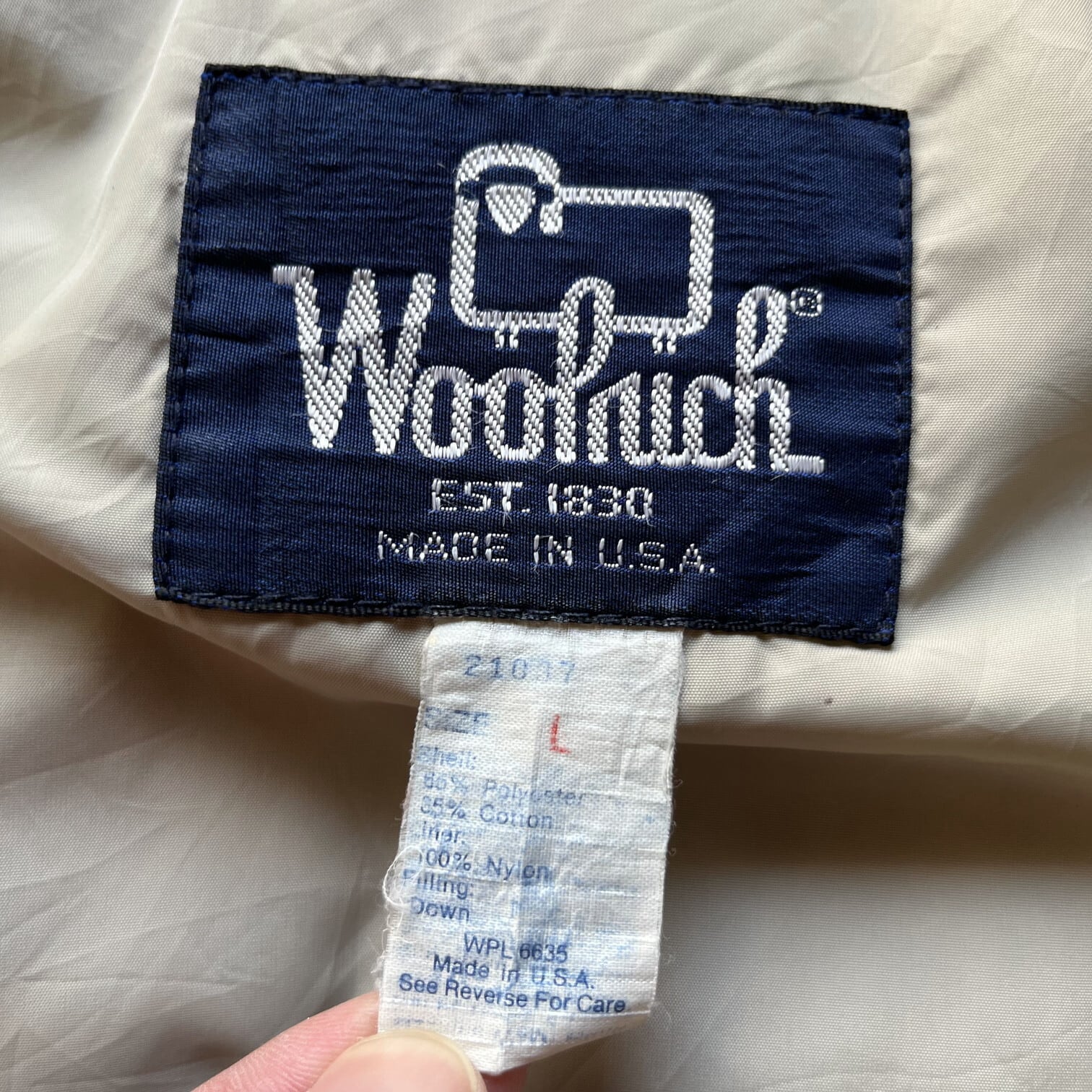 USA製 80年代 WOOLRICH ウールリッチ マウンテン ダウンジャケット