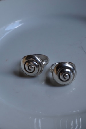 KAREN SILVER RING  "SPIRAL"