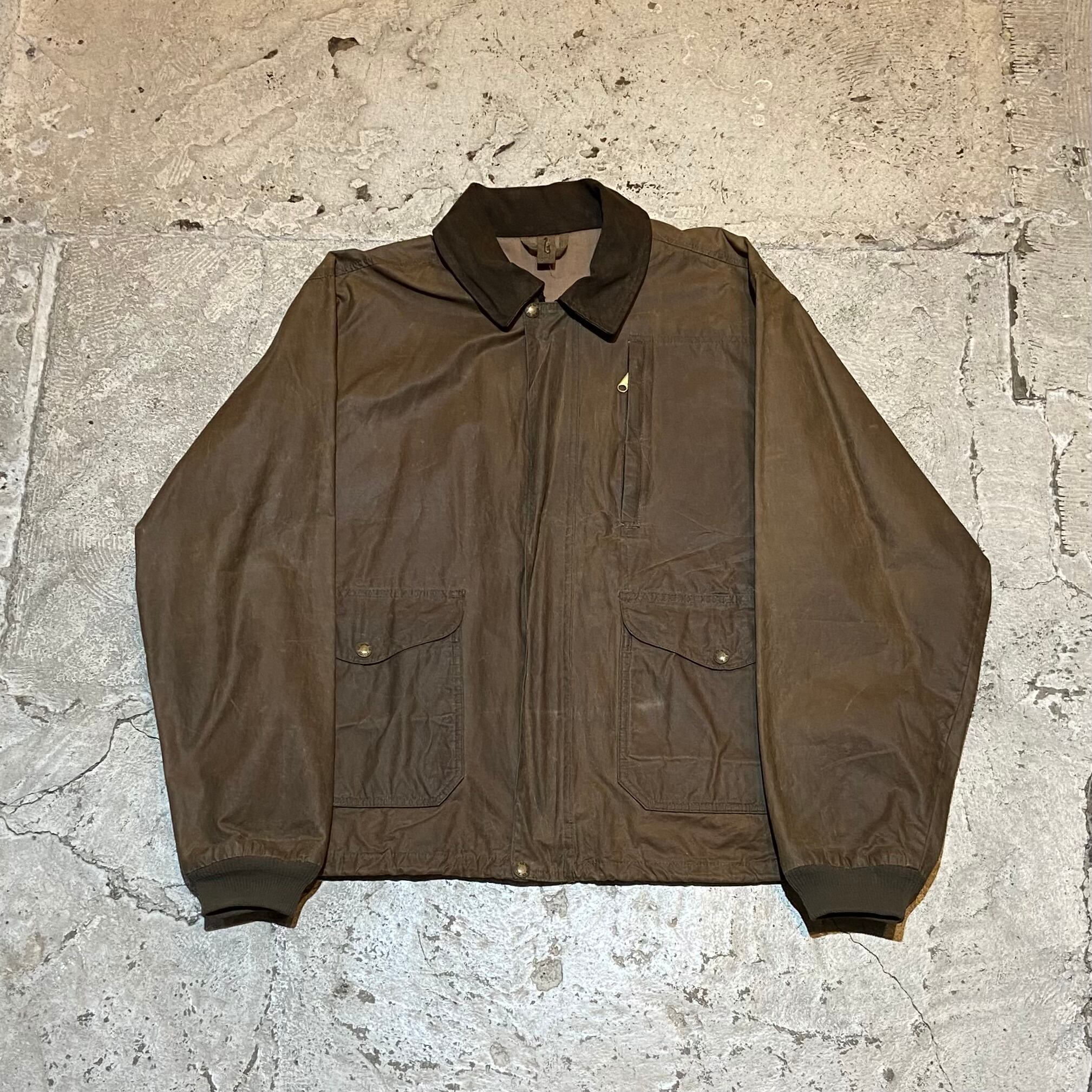 90s あたろ Filson オイルドジャケット 裏地チェック イタリア製