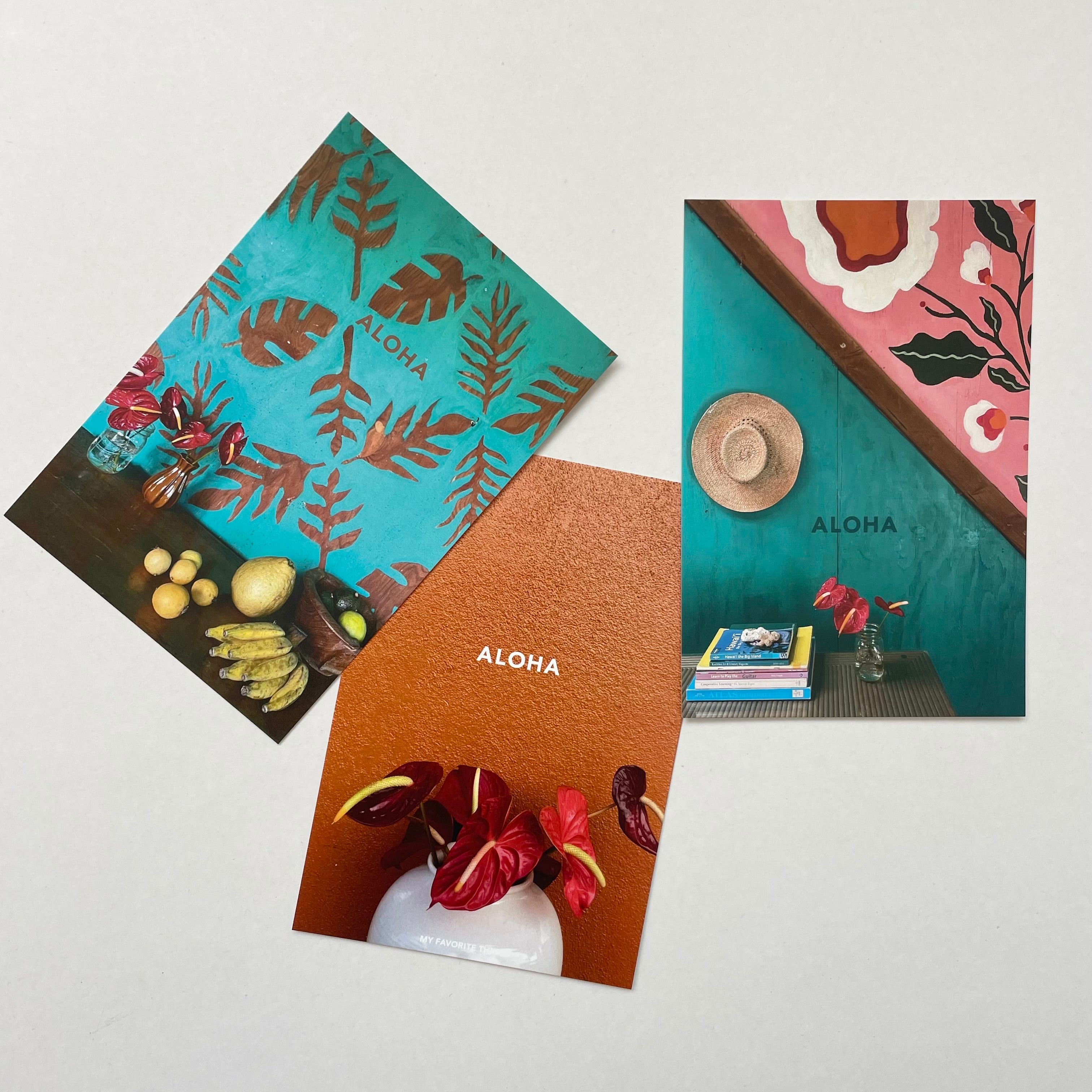 Hawaii Post card 3枚set