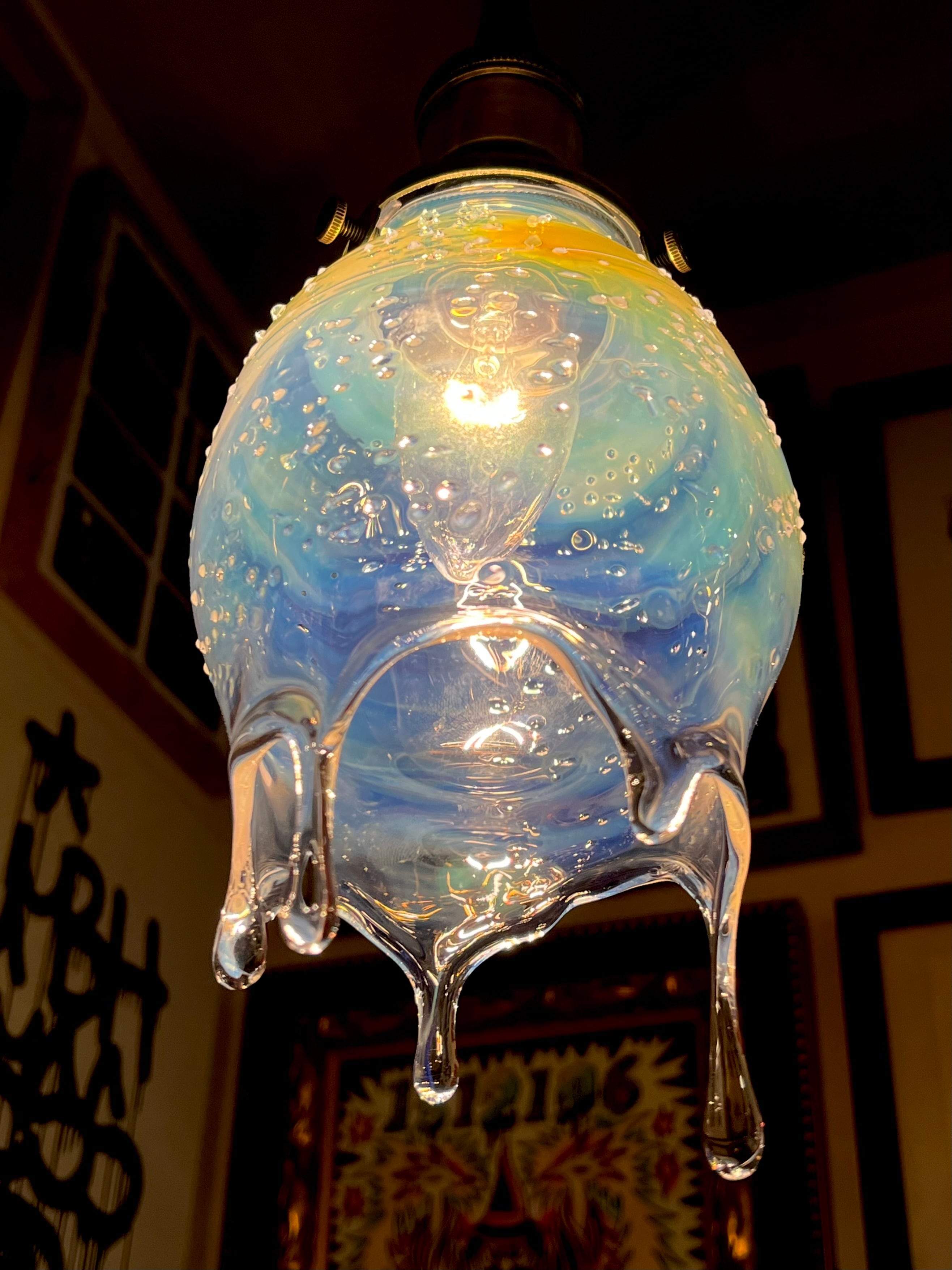 ❖Kumbhglassクンブグラスお香立てミニサイズ❖ガラスアートランプホルダー Kumbhglass クンブグラスお香立てミニサイズ❖ガラスアートランプ