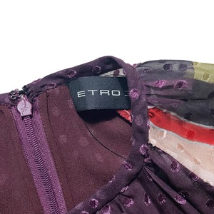 ETRO chiffon long dress