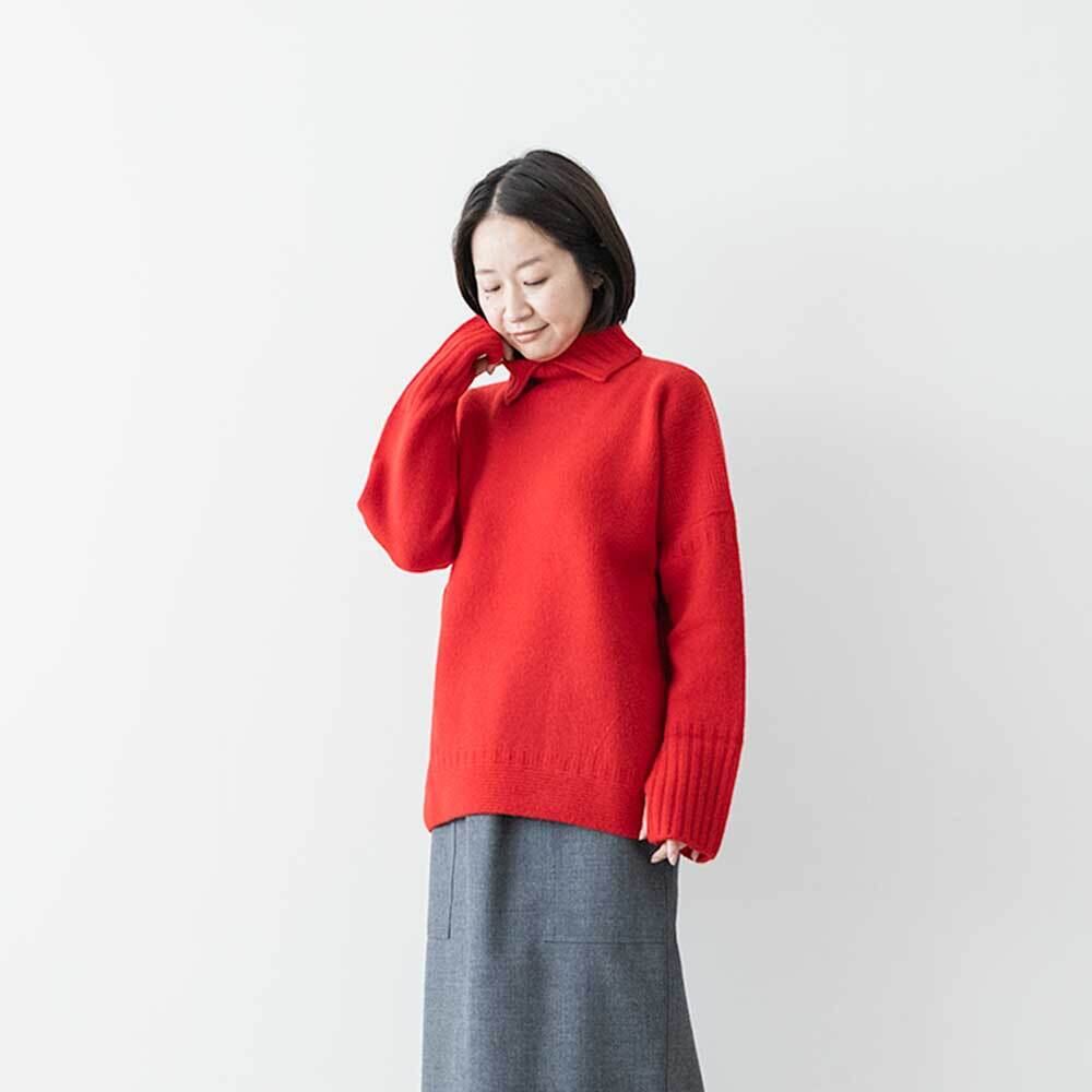 nicholson & nicholson 2WAY変形タートルニット